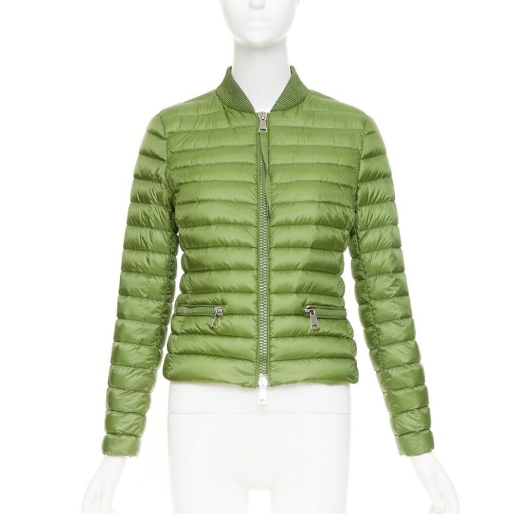 Moncler Down Quilted Zip Up Jacket